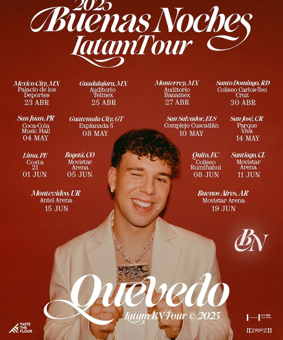 Quevedo Anuncia Las Fechas De Su Gira En Latinoam rica Con El Buenas quevedo-anuncia-las-fechas-de-su-gira-en-latinoam-rica-con-el-buenas