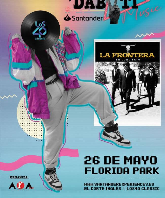 DABUTI Santander vuelve al Florida Park: el tardeo inspirado en los 80 y 90 más divertido de Madrid.