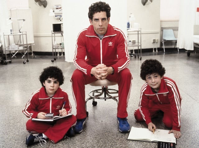 Ben Stiller (en el centro), en un fotograma de la película de Wes Anderson The Royal Tenenbaums.