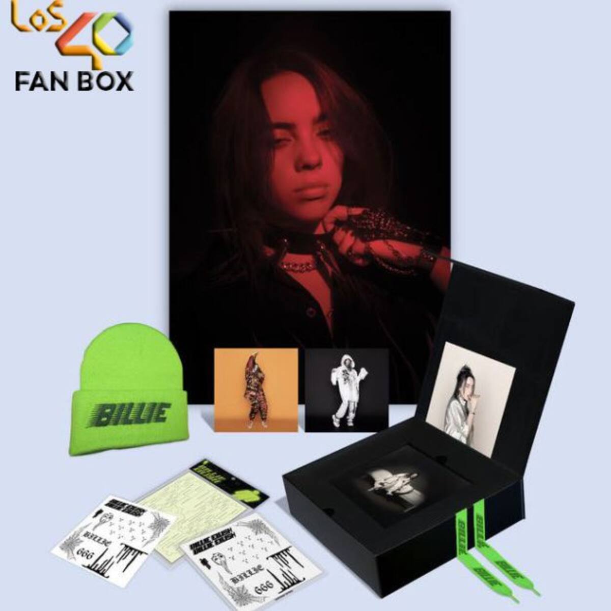 ¡Participá por un FAN BOX de Billie Eilish!