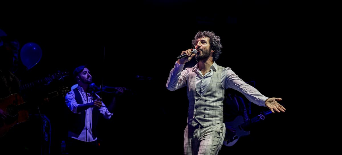 El cantante Marwan en un concierto en el Circo Price de Madrid