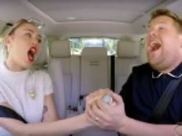 Miley Cyrus confiesa los secretos de &quot;Wrecking Ball&quot; a James Corden