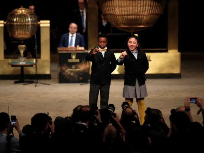 Los niños de San Ildefonso.