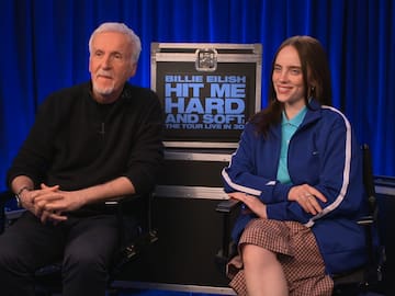 'Cara C' con Billie Eilish y James Cameron: La única entrevista con un medio español en el estreno de ‘Hit Me Hard And Soft’ en Londres