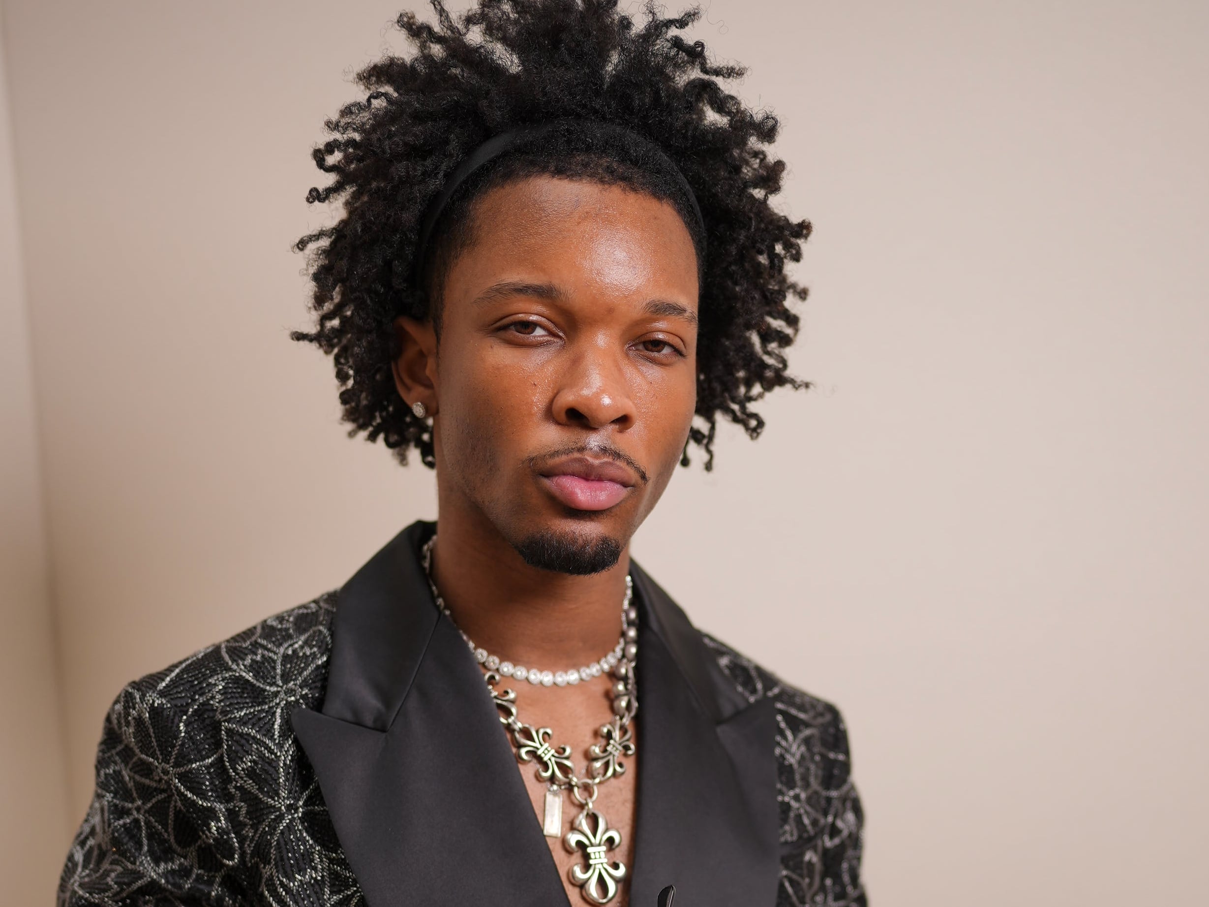 D4vd, en la Paris Men's Fashion Week 2025.