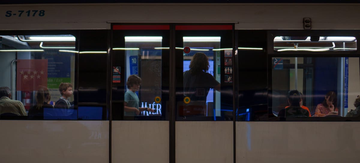 Vagón del Metro de Madrid