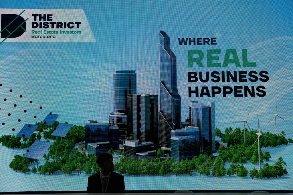 &#039;The District&#039;, el macrocongreso de inversión inmobiliaria celebrado anualmente en Barcelona desde 2022.  Marc Asensio