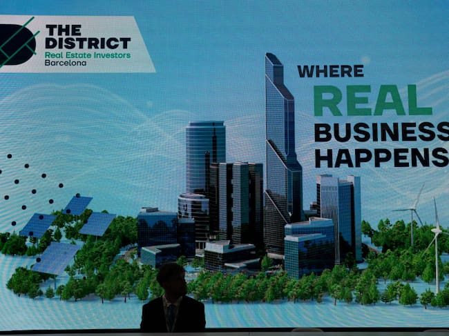 'The District', el macrocongreso de inversión inmobiliaria celebrado anualmente en Barcelona desde 2022. Marc Asensio