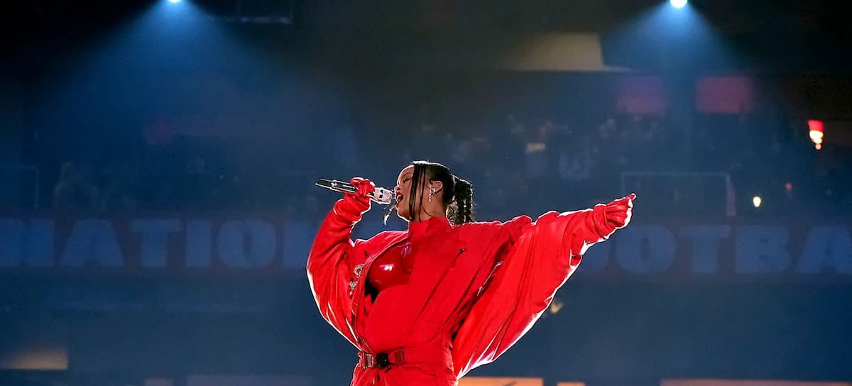 Rihanna en la Super Bowl 2023