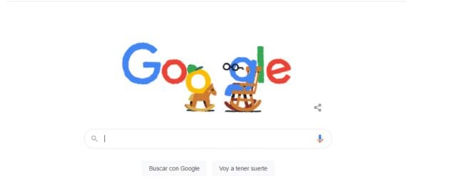 Google personalizó en 2022 su buscador haciendo un guiño al Día de los Abuelos y Abuelas.