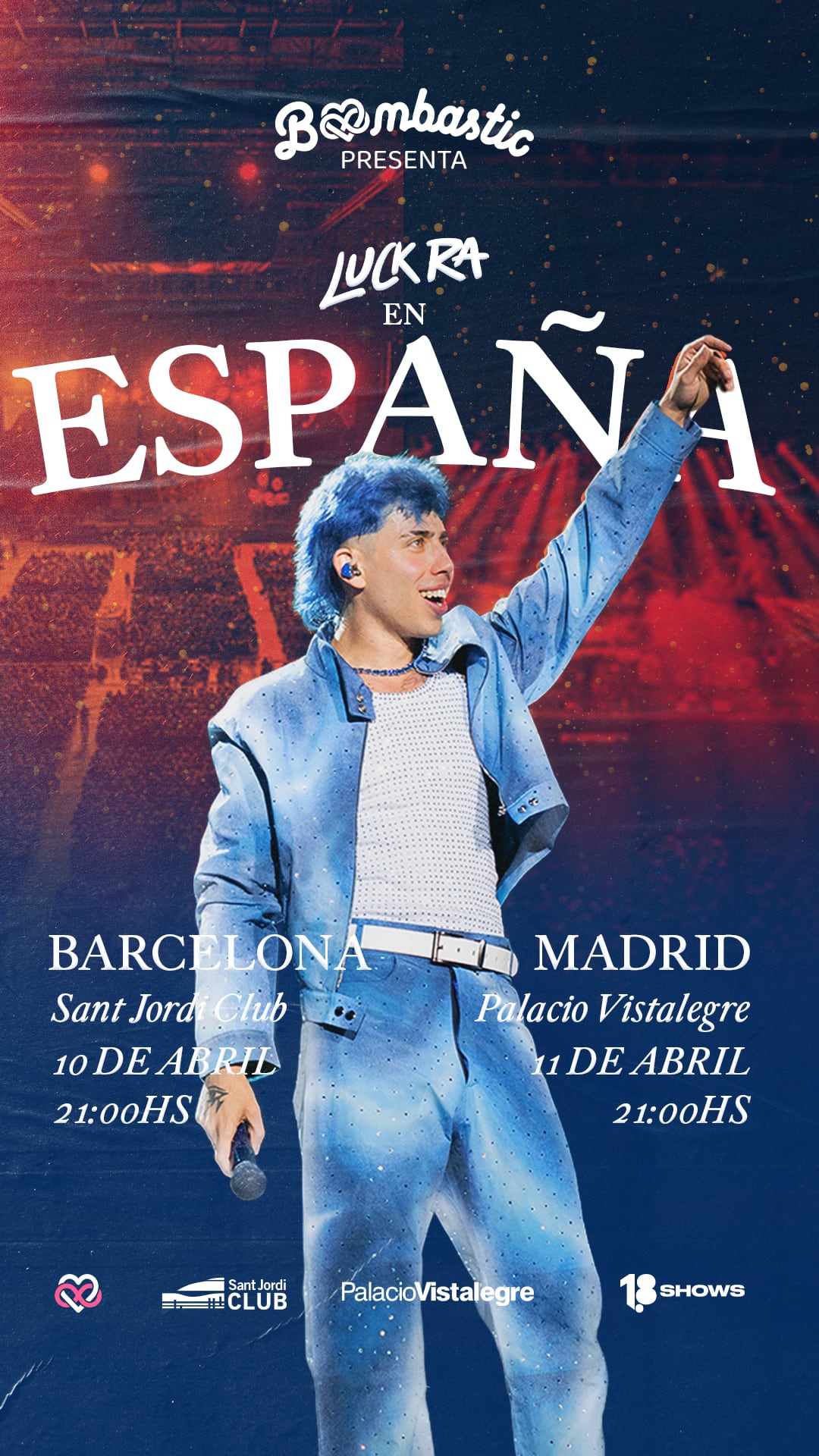 Conciertos de Luck Ra en España en 2026