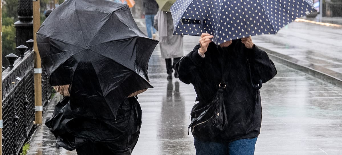 Lluvias intensas en Sevilla