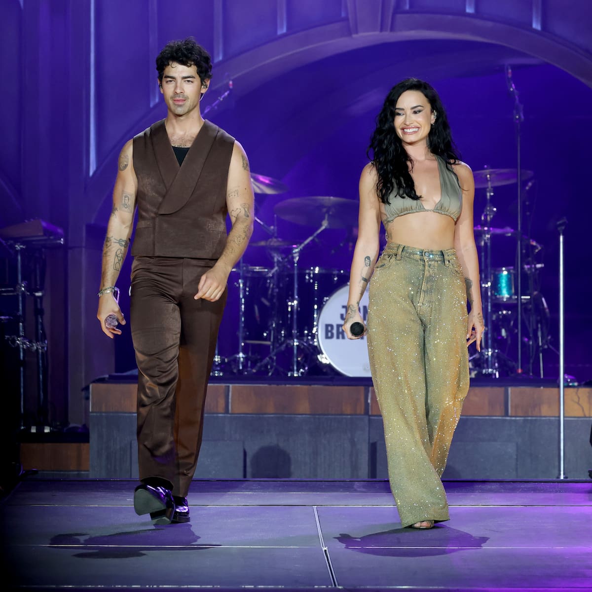 Demi Lovato se reencuentra con Joe Jonas y Selena Gómez en Orlando: un viaje directo a la nostalgia