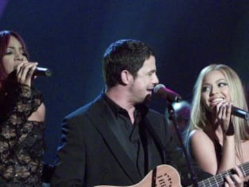 El día que Beyoncé fue corista de Alejandro Sanz en los Grammy