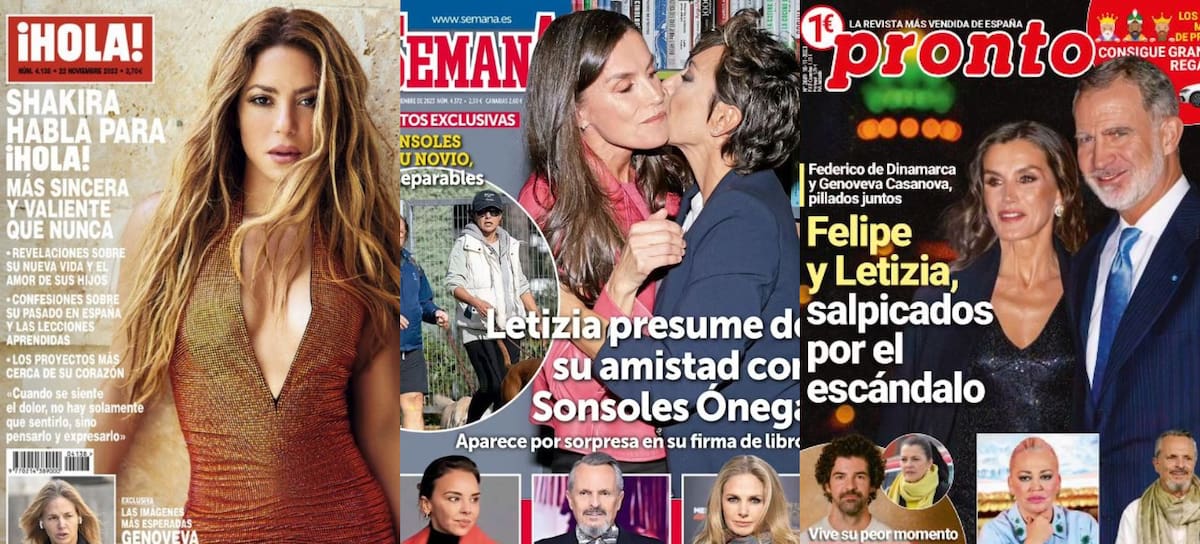 Las portadas de las revistas del corazón de hoy, 15 de noviembre (Instagram)