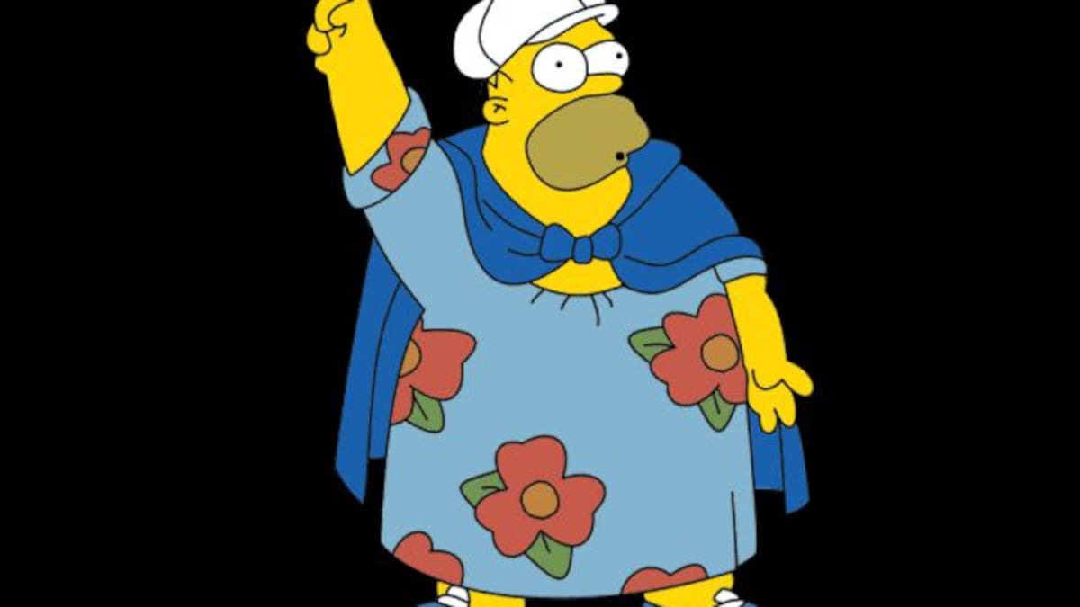 Aficionado peruano imita a Homero Simpson para poder ver el Mundial