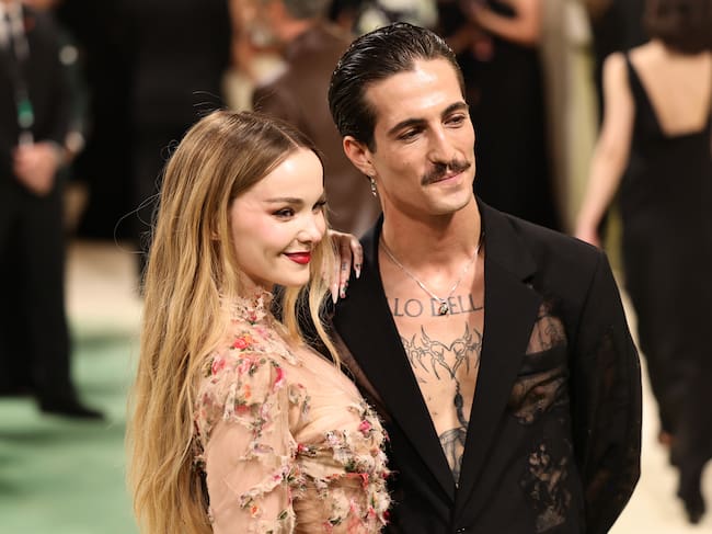 Dove Cameron y Damiano David en la Met Gala 2024