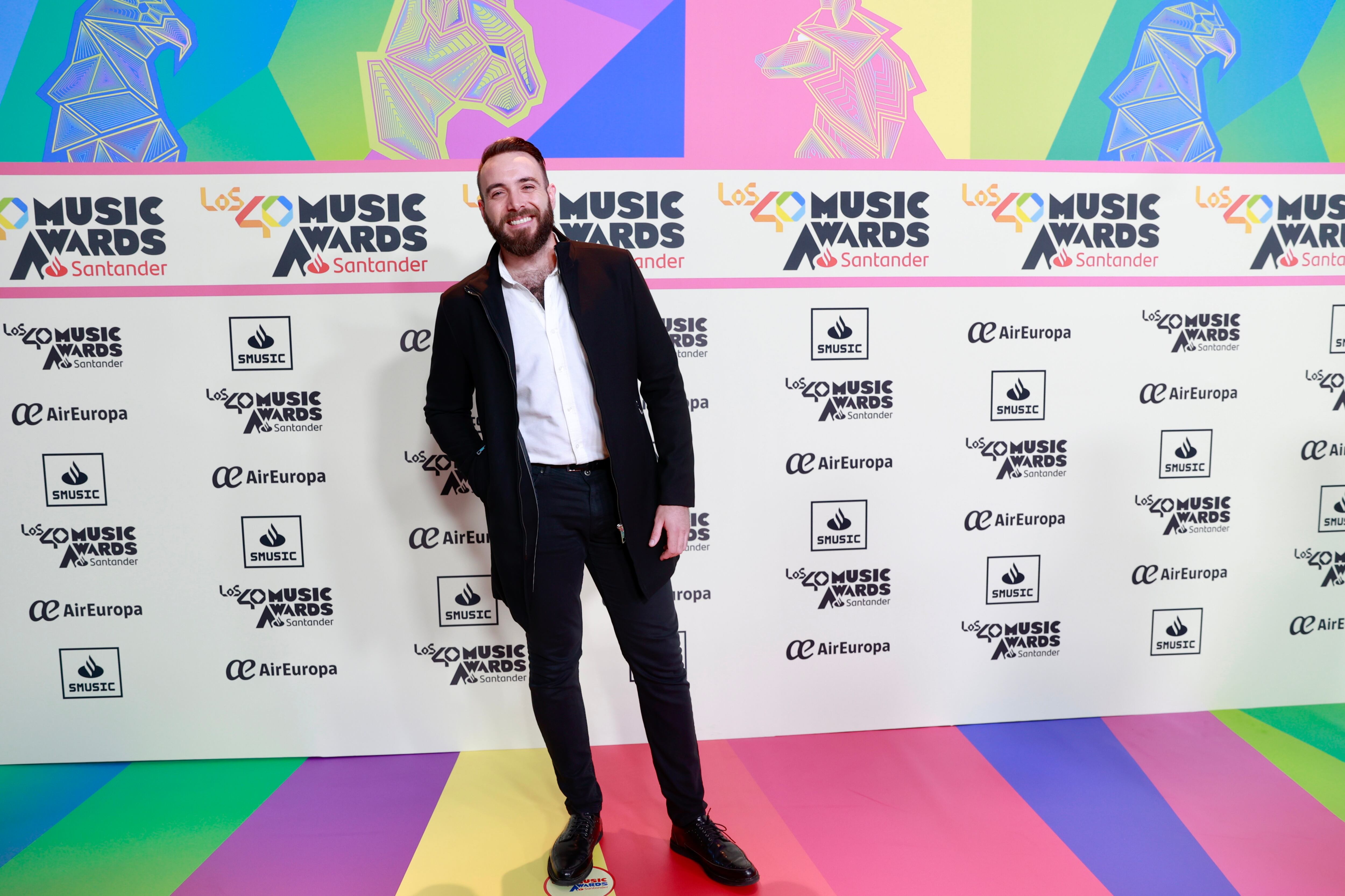 Félix Castillo en la cena de nominados de LOS40 Music Awards Santander 2023.