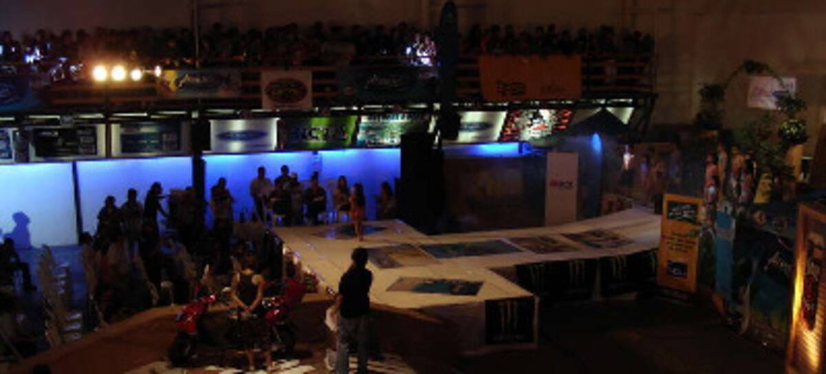 Así estaba el Arenas Skate Park