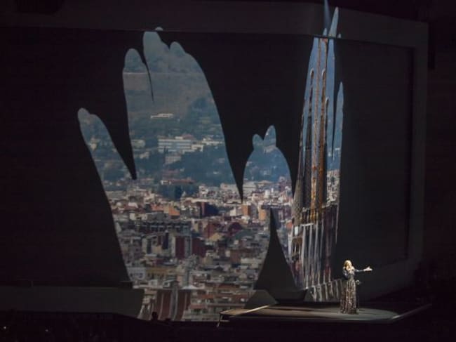 GETTY/ Barcelona toma protagonismo en el concierto de Adele.