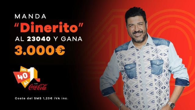 ¿Qué harías con 3.00 euros? Pueden ser tuyos este sábado en #Del40al1CocaCola