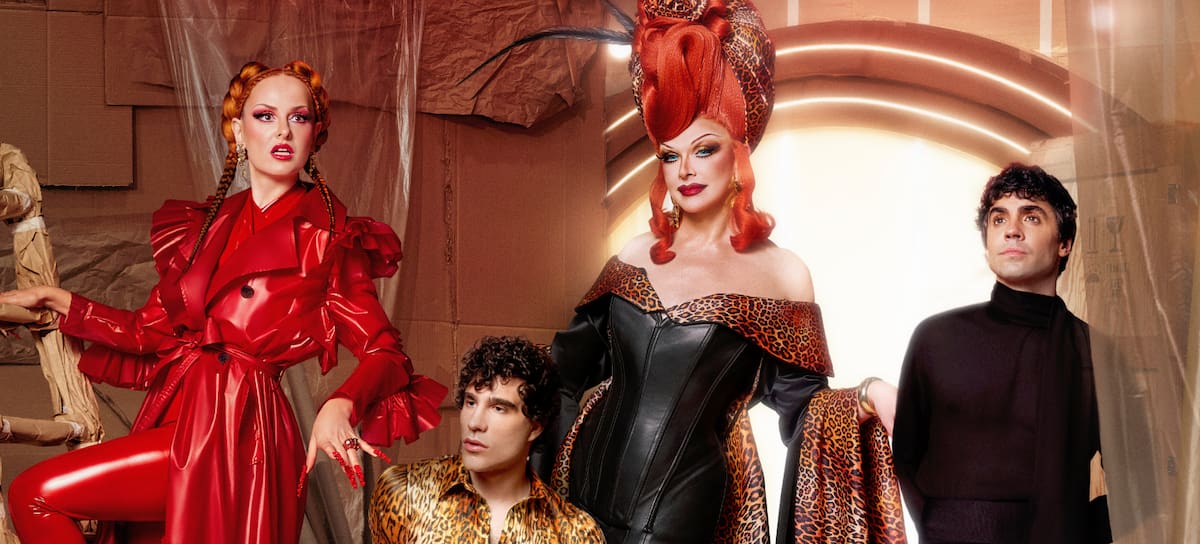 Ana Locking, Supremme de Luxe y Los Javis, en la sexta temporada de 'Drag Race España'.