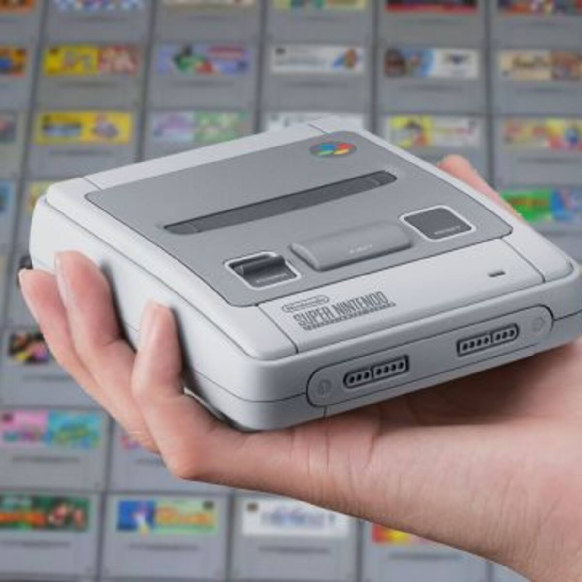 La gente ya tiene 200 juegos en su SNES mini