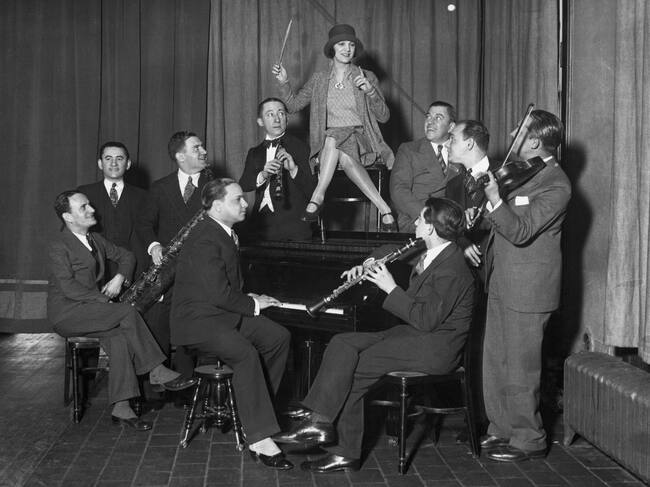 Una sesión de Swing con una banda de jazz