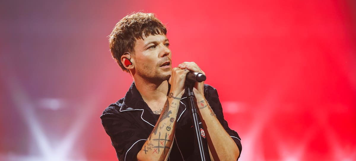 Louis Tomlinson durante su concierto en Barcelona.