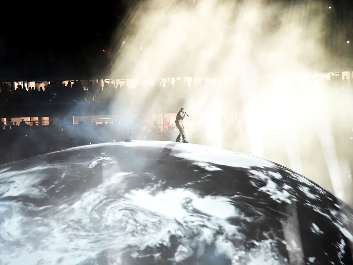 Setlist de canciones para el concierto de Kanye West en el Estadio Metropolitano de Madrid con su gira 'YE LIVE'