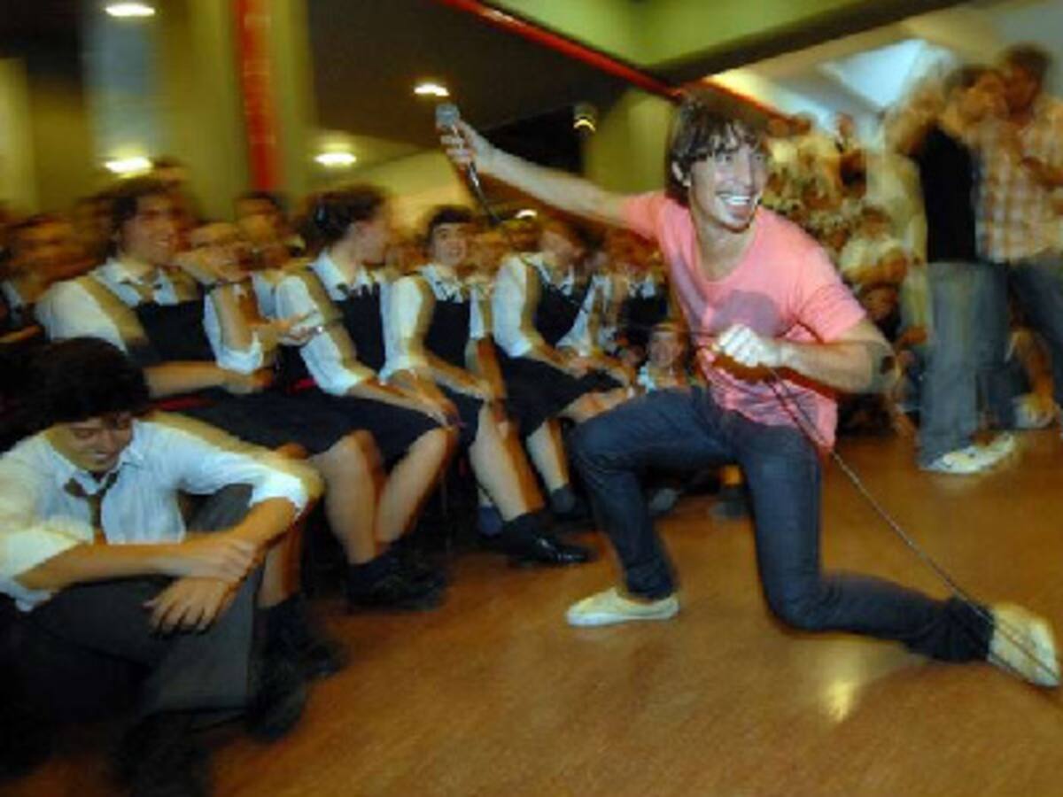 No solo los chicos disfrutaron, también Emma