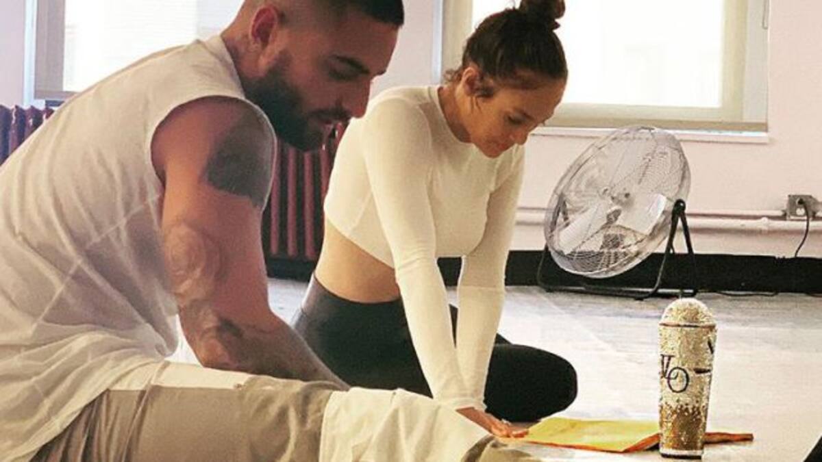 Maluma y Jennifer Lopez ya han comenzado su romance de película