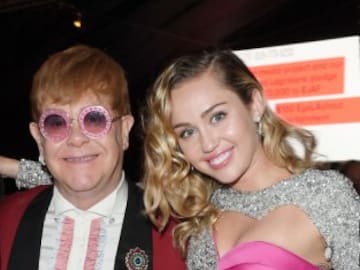 Elton John con Miley Cyrus, Nicki Minaj, Lil Nas X, Dua Lipa y muchos más. ¿Qué están tramando?