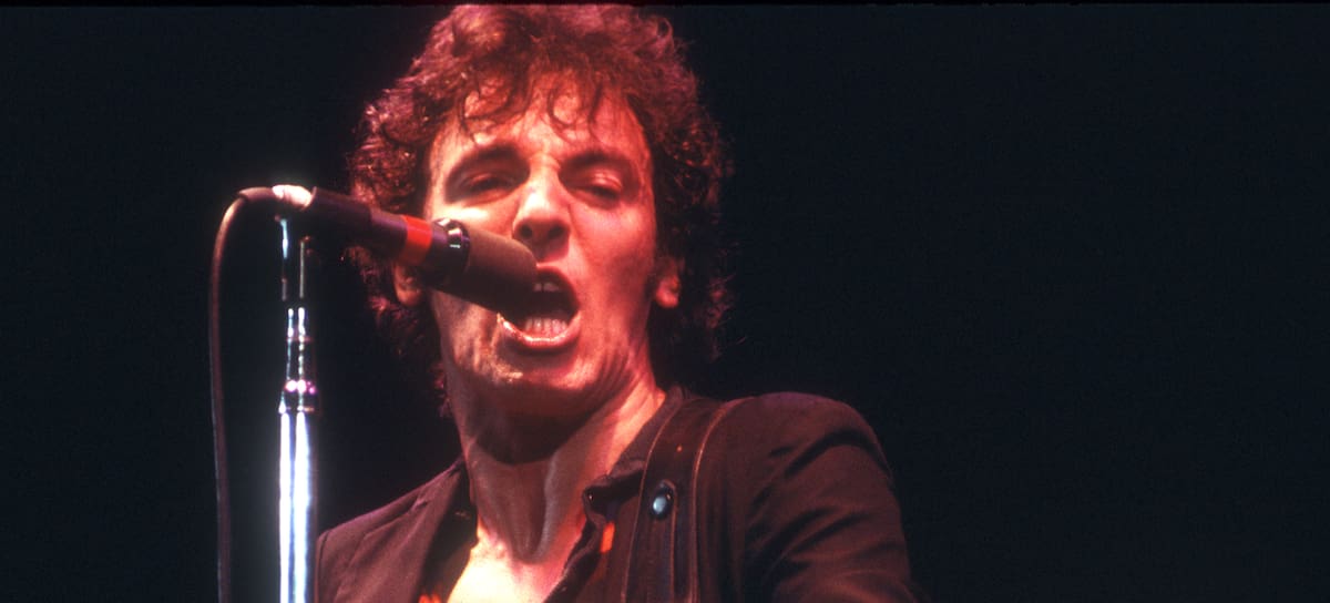 Foto de Bruce Springsteen en 1970