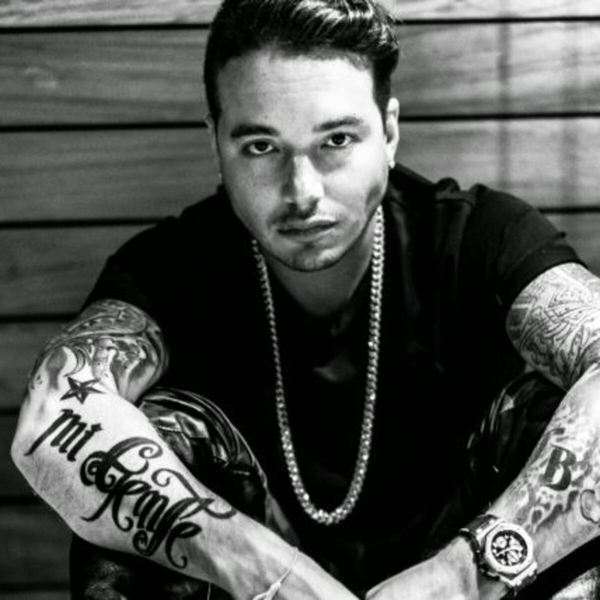 J Balvin comparte foto de cuando pesaba 125 kilos