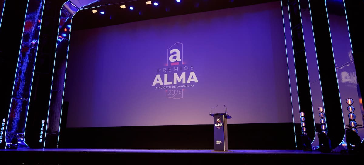 El escenario de los IX Premios ALMA 2026. / Álvaro Tomé.