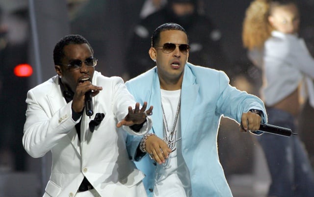 P. Diddy y Daddy Yankee en los Billboard Latin Music Awards de 2005