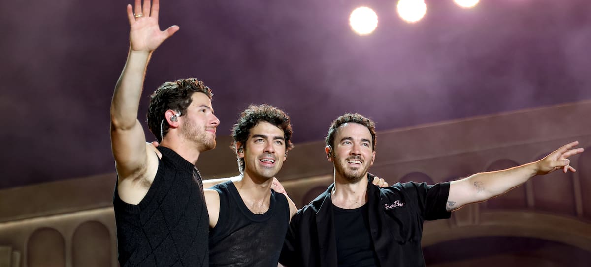 Jonas Brothers en concierto en Nueva Jersey