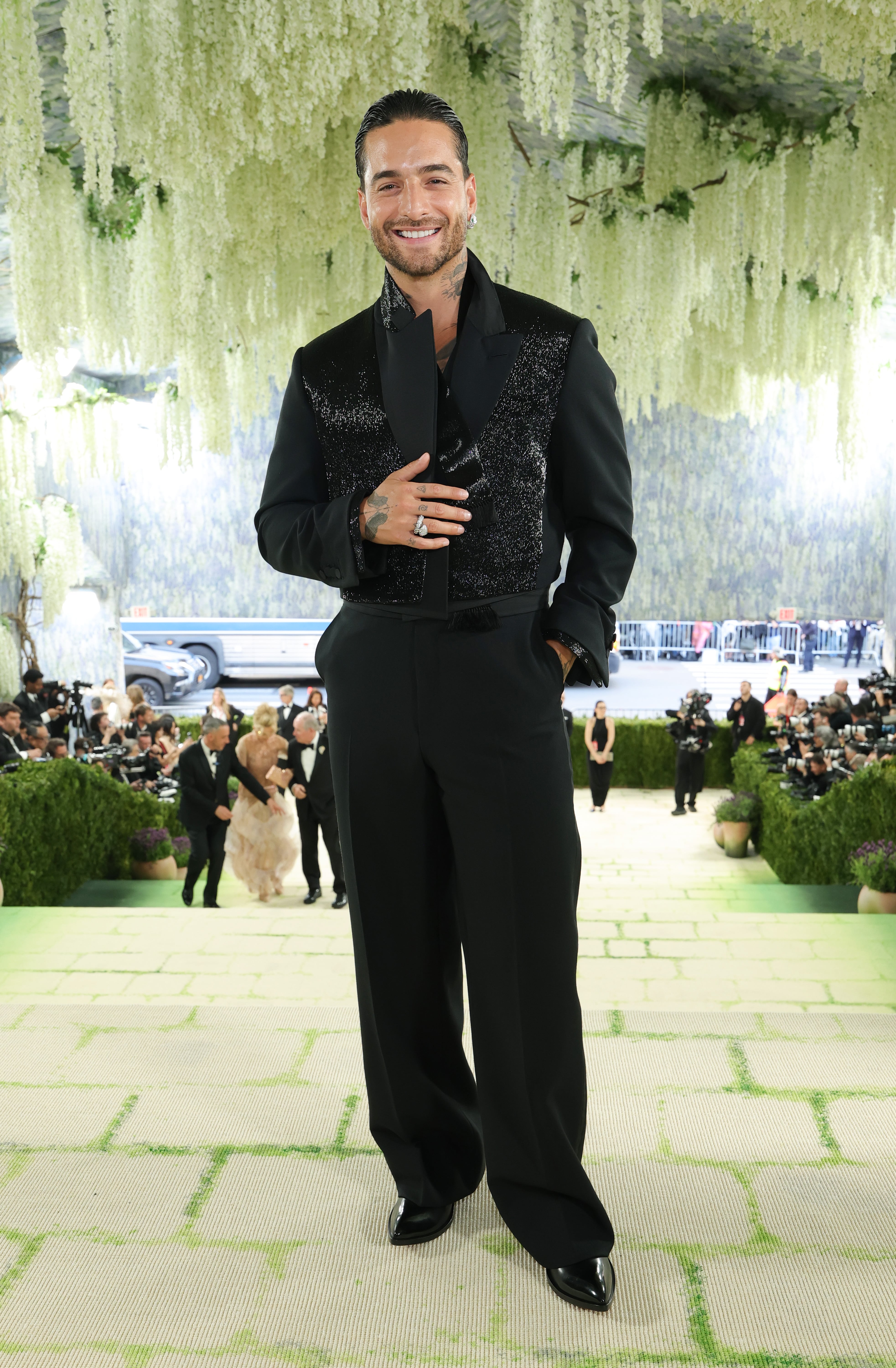 Maluma en la Gala Met de 2026 celebrada en el Museo Metropolitano de Arte el 4 de mayo de 2026 en la ciudad de Nueva York.