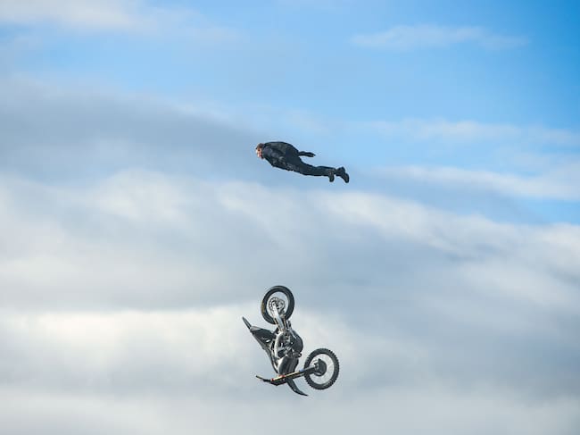 Tom Cruise en una de sus particulares secuencias de acción.
