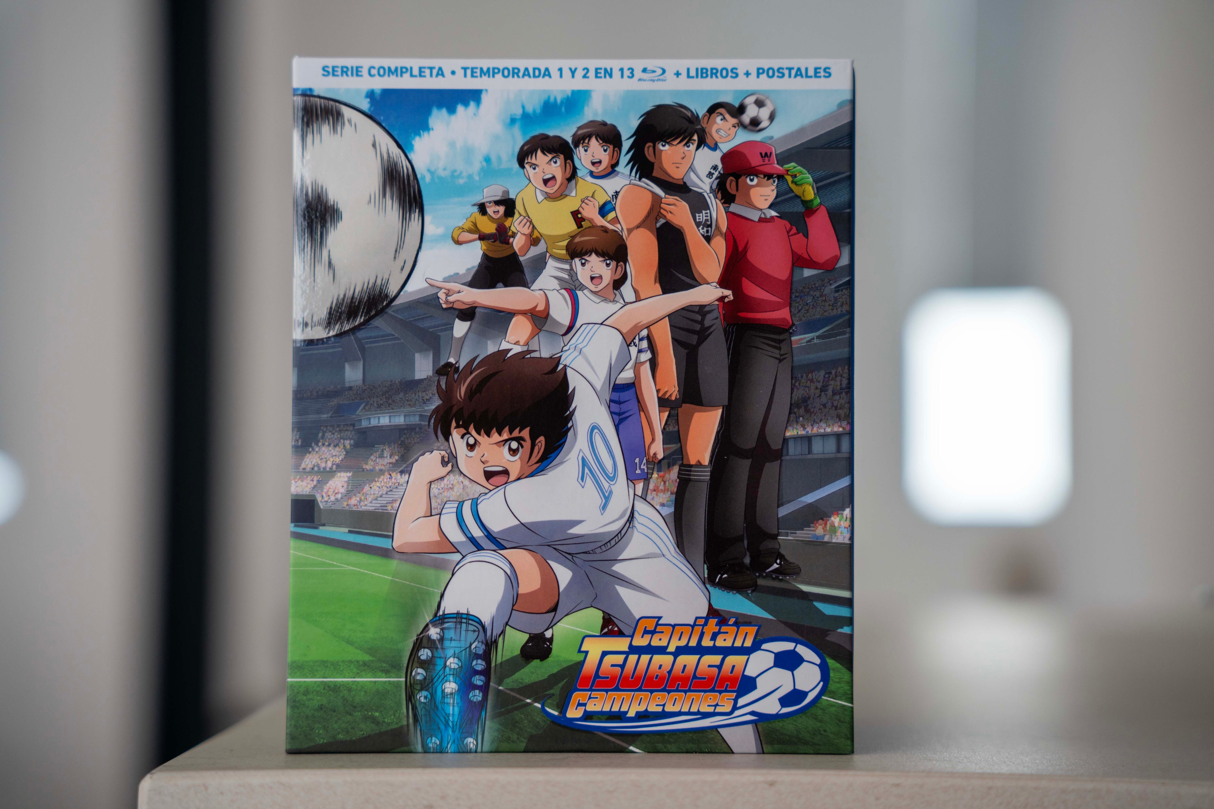 Edición de Captain Tsubasa en Blu-Ray de Selecta Visión.