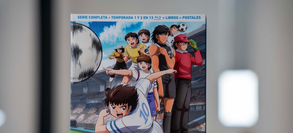 Edición de Captain Tsubasa en Blu-Ray de Selecta Visión.