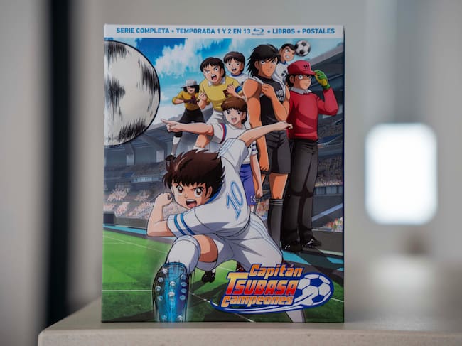 Edición de Captain Tsubasa en Blu-Ray de Selecta Visión.