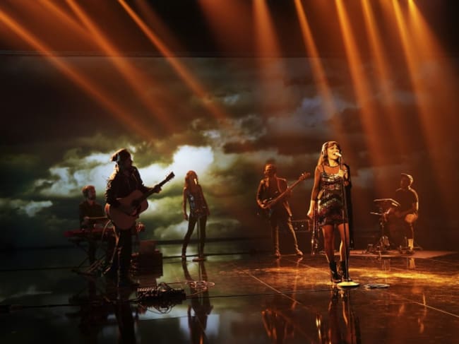 Amaral en el programa de 'B.S.O.' dedicado a Alaska