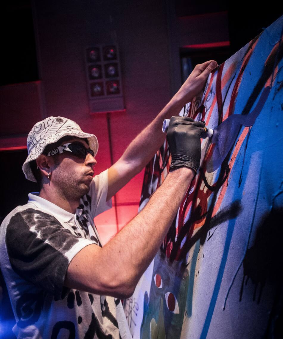 Bejo se sube al escenario de La Casa Encendida de Madrid para demostrar ...