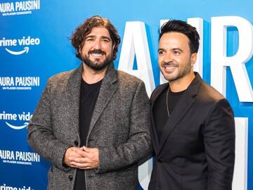 PABLO LÓPEZ, ANTONIO OROZCO Y LUIS FONSI, EL TRÍO MÁS LOCO EN EL ESTRENO DE LA PELÍCULA DE LAURA PAUSINI