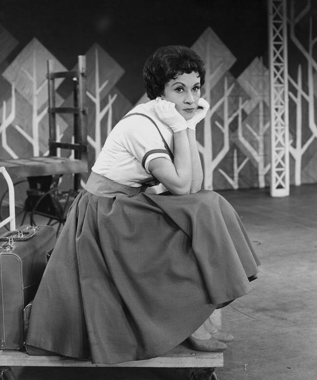 Chita Rivera en 1955.