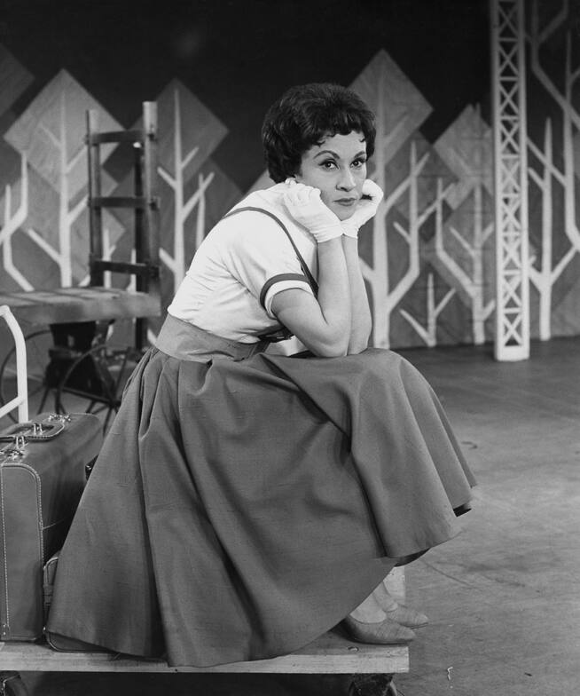 Chita Rivera en 1955.