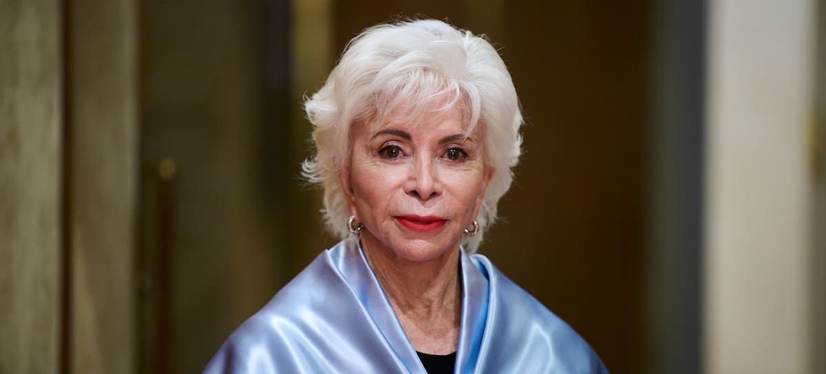 Isabel Allende, doctora honorífica por la Universidad Internacional Menéndez Pelayo, 2025.
