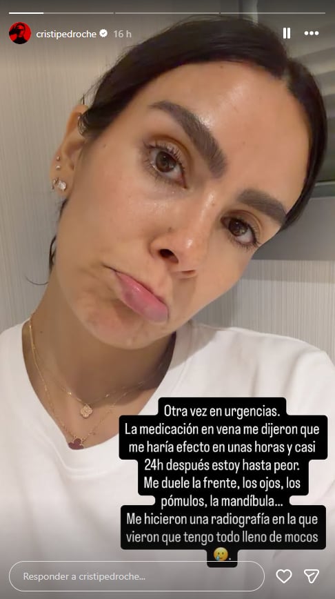 Cristina Pedroche en sus redes sociales.